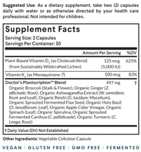Load image into Gallery viewer, Plant-Based Vitamin D3 (5,000 IU) + Fermented K2

